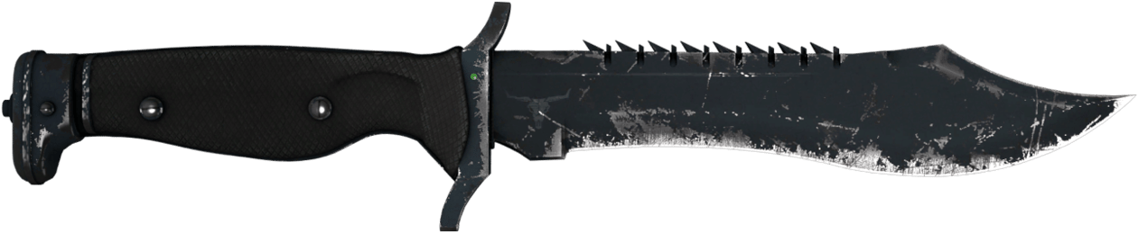 Preview image 1 of StatTrak™ Cuchillo Bowie ★ | Noche cerrada (Deplorable)