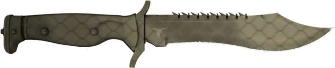 ★ StatTrak™ Faca Bowie | Safari Mesh (Com Pouco Uso)