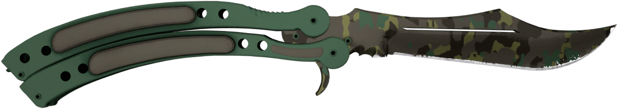 Preview image 2 of ★ Butterfly Knife | Boreal Forest (Minimal wear)