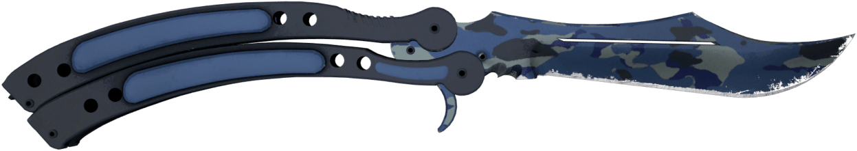 Preview image 2 of ★ StatTrak™ 蝴蝶刀 | 澄水 (戰場實測)