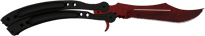 Butterfly Knife | Crimson Web image