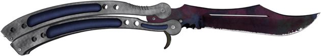 ★ Butterfly Knife | Doppler Black Pearl (Minimal Wear)