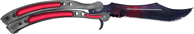 ★ StatTrak™ Coltello a farfalla | Doppler Fase 1 (Usura minima)