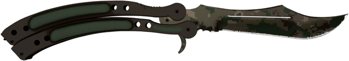 ★ StatTrak™ Butterfly Knife | Forest DDPAT (Minimal Wear)