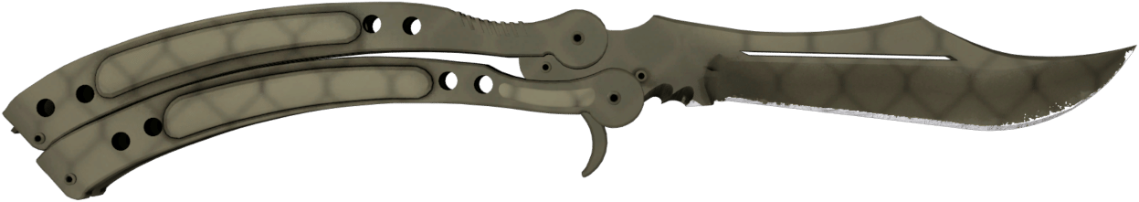 Preview image 1 of Coltello a farfalla ★ | Safari Mesh (Nuovo di fabbrica)