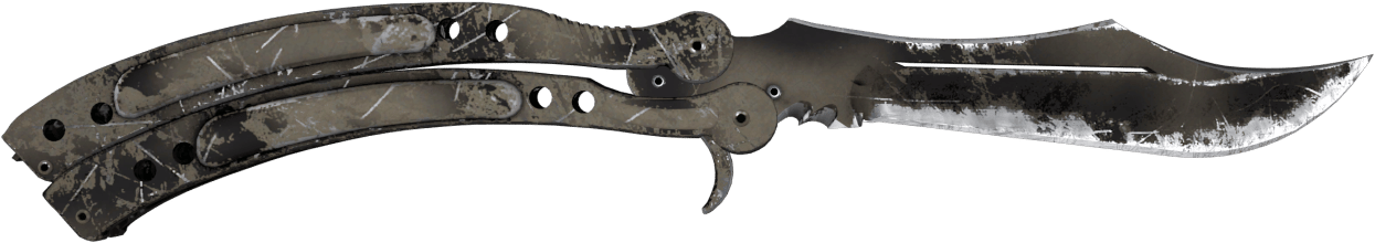 Preview image 2 of Coltello a farfalla ★ | Scorched (Segnato dalle battaglie)