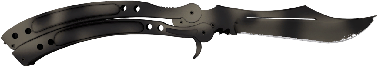 Preview image 2 of Coltello a farfalla ★ | Scorched (Usura minima)
