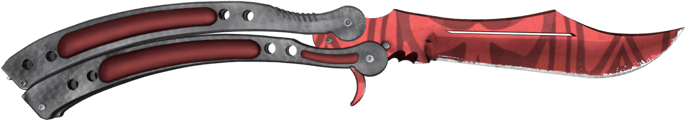 ★ StatTrak™ Butterfly Knife | Slaughter (Minimal Wear)