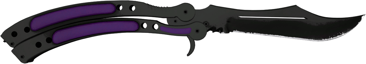 Preview image 2 of ★ StatTrak™ 蝴蝶刀 | 致命紫羅蘭 (輕微磨損)