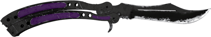 ★ 蝴蝶刀 | 致命紫罗兰 (破损不堪)