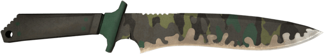 ★ Klasyczny nóż | Tajga (po ciężkich walkach)