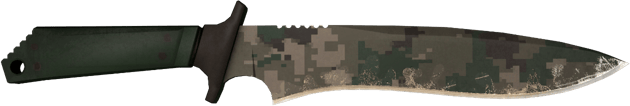 ★ StatTrak™ 經典軍刀 | 森林數位迷彩 (戰場實測)