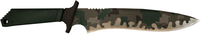 ★ StatTrak™ 클래식 칼 | 숲 디지털 위장 (꽤 닳은)