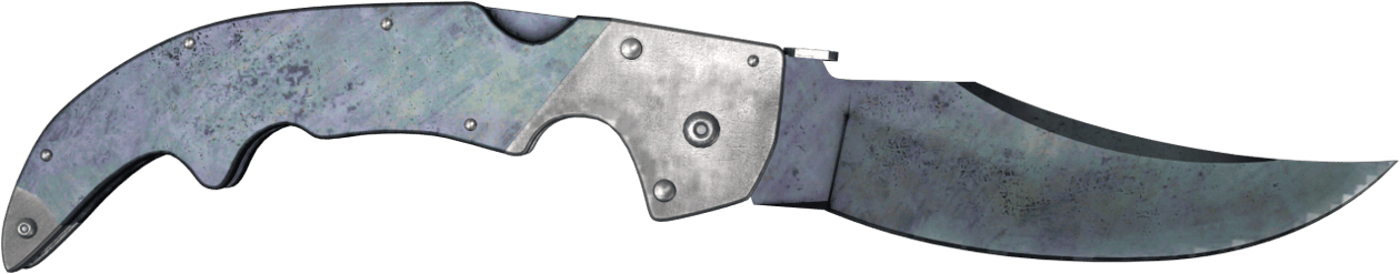 Preview image 1 of Couteau fauchon (★) | Acier bleui (Neuve)
