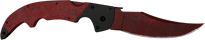 Falchion Knife | Crimson Web image