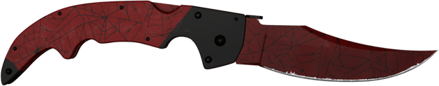 ★ StatTrak™ Coltello falchion | Crimson Web (Usura minima)