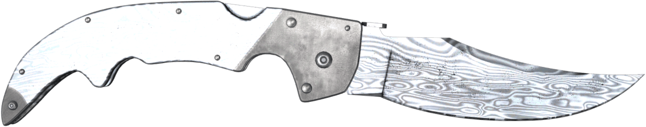 Preview image 1 of Canivete Falchion (★) | Aço de Damasco (Factory new)