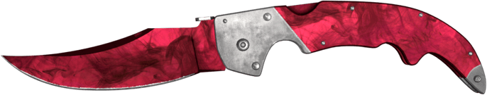 ★ StatTrak™ Falchion-Messer | Doppler Ruby (Fabrikneu)