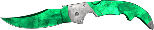 Preview image 2 of Canivete Falchion (★) | Gamma Doppler Esmeralda