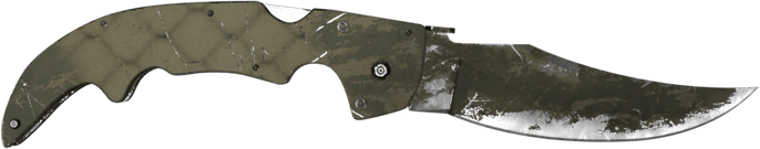 ★ StatTrak™ Cuchillo Alfanje | Malla de safari (Deplorable)