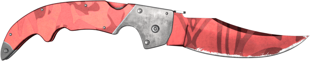Preview image 1 of ★ StatTrak™ Falchion Knife | Slaughter (Field-tested)