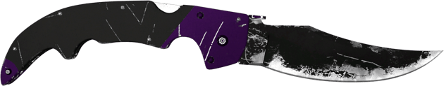 ★ Falchion-Messer | Ultraviolett (Kampfspuren)