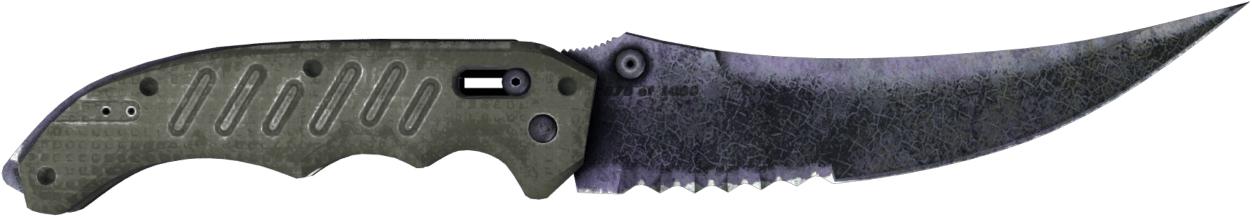 Preview image 1 of Cuchillo plegable ★ | Azul metalizado (Deplorable)