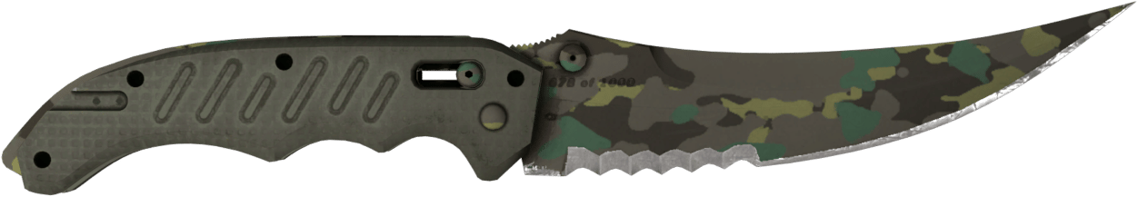 Preview image 2 of Cuchillo plegable ★ | Bosque boreal (Casi nuevo)