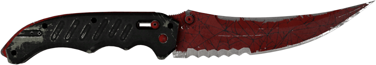 Preview image 2 of Cuchillo plegable ★ | Tela escarlata (Deplorable)