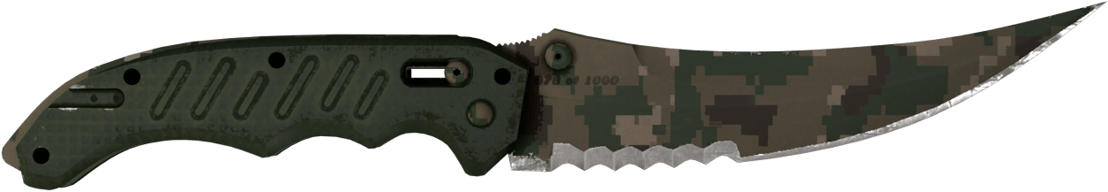 Preview image 1 of ★ StatTrak™ 접이식 칼 | 숲 디지털 위장 무늬 (현장에서 쓰인)