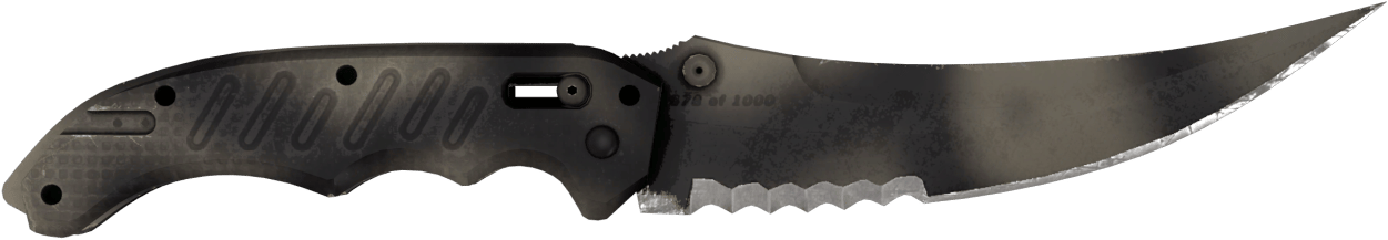 Preview image 1 of ★ StatTrak™ Flip Knife | Scorched (Field-tested)