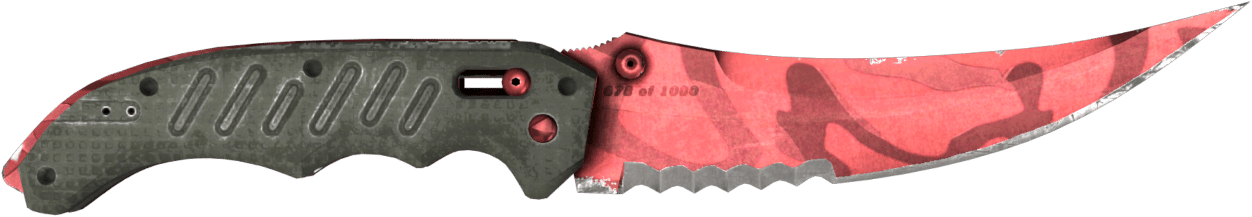 Preview image 2 of ★ StatTrak™ 折疊式軍刀 | 屠夫 (戰場實測)