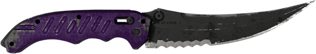 ★ StatTrak™ Cuchillo plegable | Ultravioleta (Deplorable)