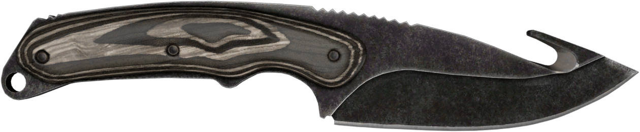 Preview image 2 of Cuchillo Destripador ★ | Laminado Negro (Algo desgastado)