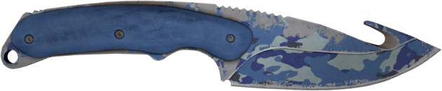 ★ StatTrak™ Gut Knife | Bright Water (Well-Worn)