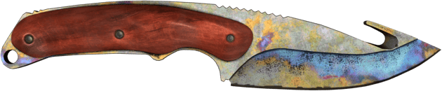 ★ StatTrak™ 갈고리 칼 | 표면 경화 (꽤 닳은)