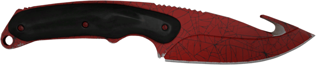 ★ StatTrak™ Gut Knife | Crimson Web (Minimal Wear)