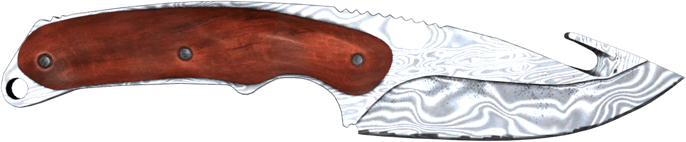 ★ StatTrak™ 穿腸刀 | 大馬士革鋼 (輕微磨損)