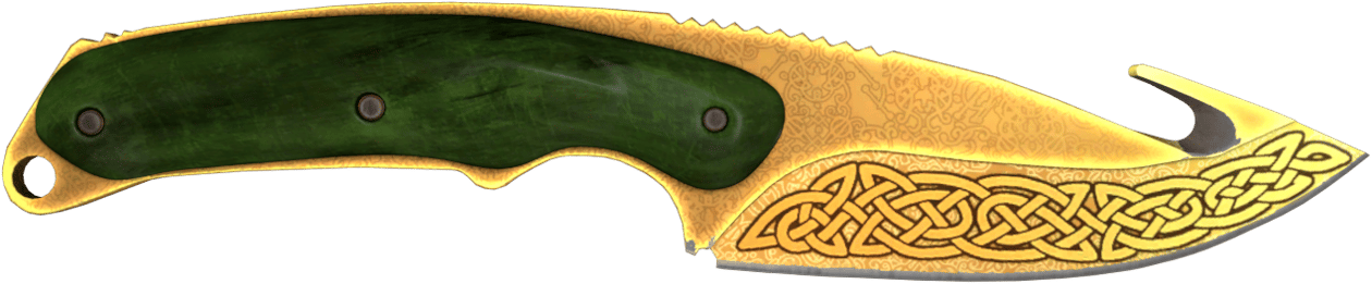 Preview image 2 of StatTrak™ Nóż z hakiem (★) | Wiedza (Lekkie zużycie)