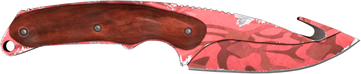 Preview image 2 of StatTrak™ Faca Gut Hook (★) | Massacre (Field-tested)