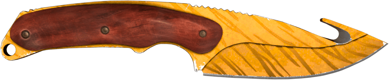 Preview image 1 of Faca Gut Hook (★) | Dente de Tigre (Minimal wear)