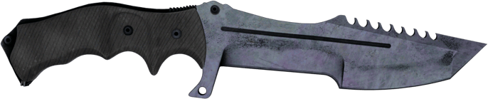 ★ StatTrak™ Jagdmesser | Blauer Stahl (Minimale Gebrauchsspuren)