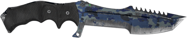 ★ StatTrak™ มีดนายพราน | Bright Water (ถลอกปอกเปิกจากการรบ)