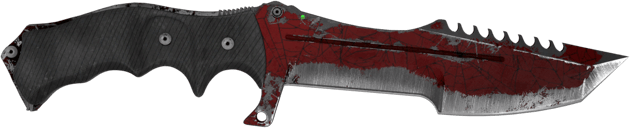 ★ Jagdmesser | Purpurnes Netz (Kampfspuren)