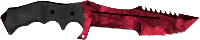 ★ StatTrak™ Jagdmesser | Doppler Ruby (Minimale Gebrauchsspuren)