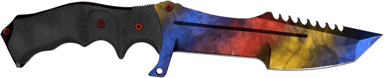 Preview image 1 of StatTrak™ Coltello da cacciatore ★ | Marble Fade (Usura minima)