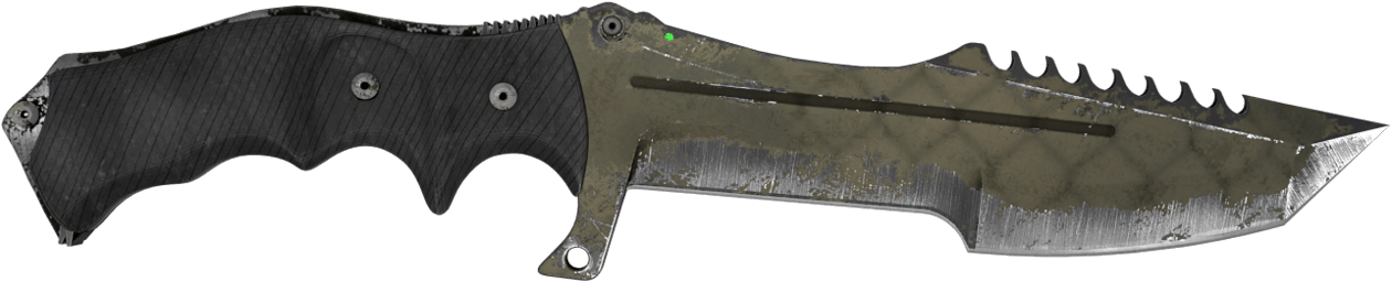 Preview image 2 of StatTrak™ Cuchillo del Cazador ★ | Malla de safari (Bastante desgastado)