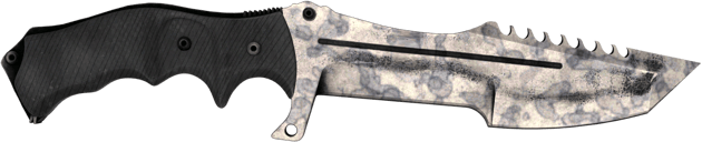 ★ StatTrak™ Couteau de chasse | Tacheté (Usée)