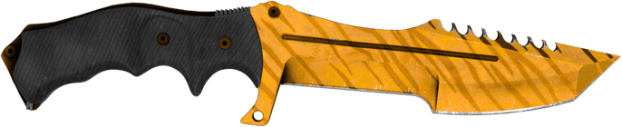 ★ StatTrak™ Nóż myśliwski | Tygrysi kieł (lekkie zużycie)