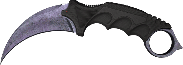 ★ Karambit | Azul metalizado (Deplorable)